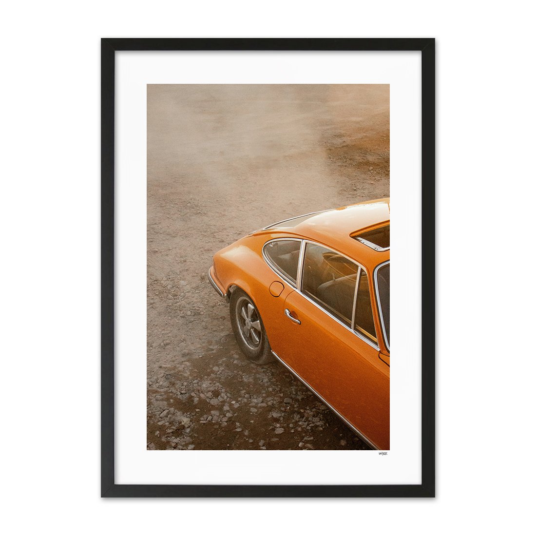 Poster van Golden Hour Drive | WIJCK.